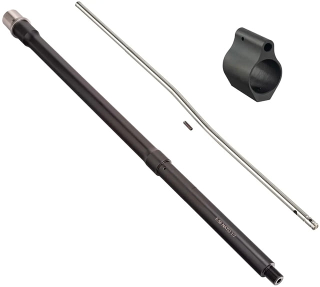 TRYBE Defense 20 in Medium Profile AR-15 Rifle Barrel .750 in Gas Block Rifle Gas Tube .223 Wylde - Trybe Defense
