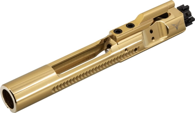 TRYBE Defense AR-15 5.56 Complete Bolt Carrier Group BCG High-Polished Gold Titanium Nitride - Trybe Defense