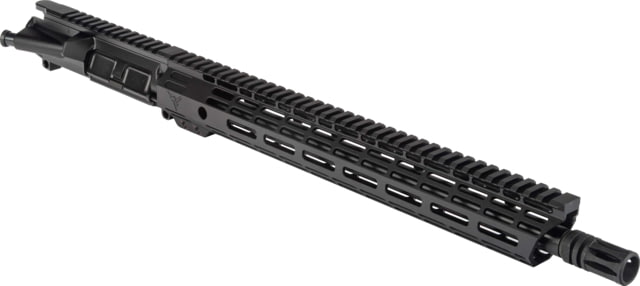 DEMO TRYBE Defense AR-15 Complete Upper Receiver 16in 9mm Luger Rifle Barrel 1-10 Twist 1/2x28 A2 Black UPPER169MM-28