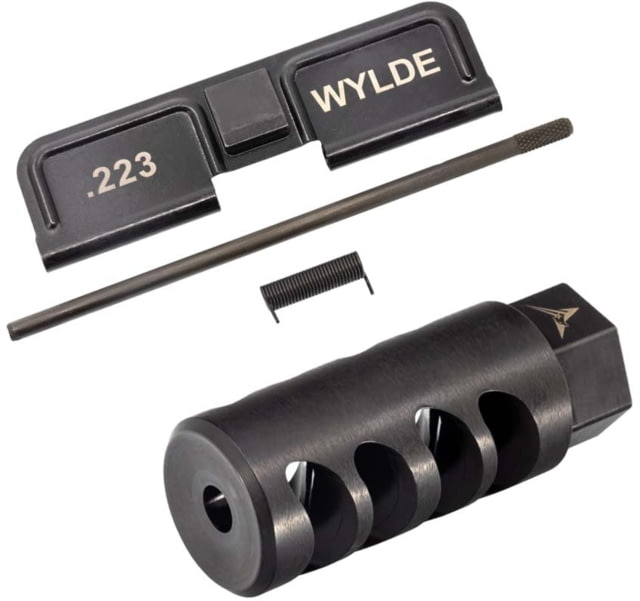 TRYBE Defense AR-15 Dust Cover Assembly AR-15 .223 Wylde Engraved TRYBE Defense CIB Cowl Induction Muzzle Brake 1/2x28 Black - Trybe Defense