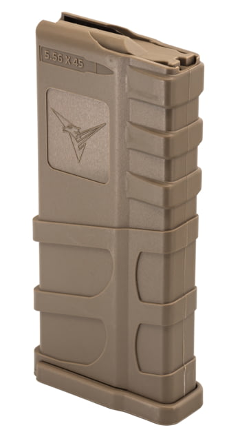 BE Defense AR-15 Extended Grasp 10-Round Magazine 5.56x45mm NATO Polymer Flat Dark Earth Ammo