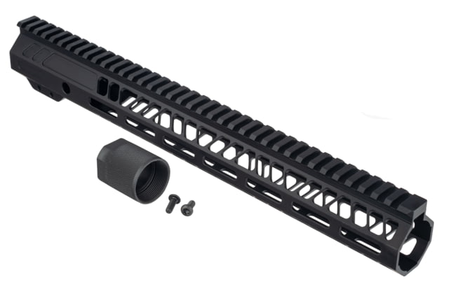 TRYBE Defense AR-15 M-LOK 15in Lightweight Handguard w/ Full Rail Black 15 Inch