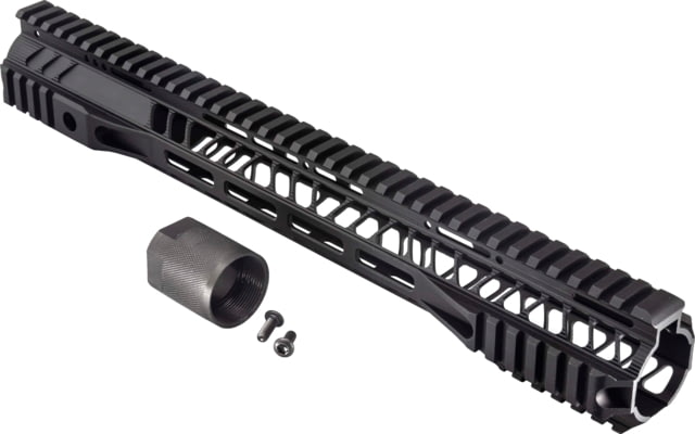 TRYBE Defense AR-15 M-LOK Lightweight Quad Handguard w/ Full Rail 15in Black - Trybe Defense