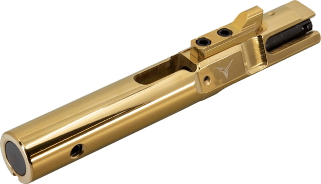 TRYBE Defense AR-9 9mm Complete Bolt Carrier Group BCG High-Polished Gold Titanium Nitride - Trybe Defense