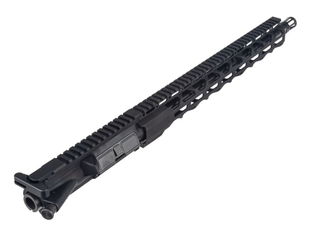 TRYBE Defense Complete Upper Receiver AR-15 5.56x45mm NATO 16in 5R Barrel 1-7 Twist 15in M-LOK Rail A2 Flash Hider BCG and CH Nitride Black - Trybe Defense