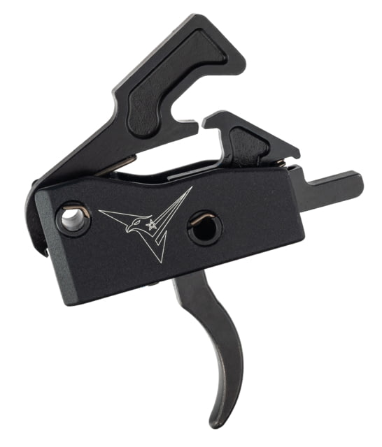 EDEMO TRYBE Defense Drop-In Trigger AR-15 3.5 - 5 lbs Pull Curved Anodized Black TRGCURAR15-BLK EDEMO15 - Trybe Defense