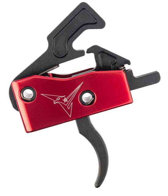 EDEMO TRYBE Defense Drop-In Trigger AR-15 3.5 - 5 lbs Pull Curved Anodized Red TRGCURAR15-RED EDEMO5 Used Condition Fair - Trybe Defense
