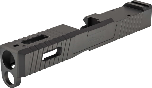 TRYBE Defense Glock 19 9mm Pistol Slide - Version 1 Gen 5 RMR Cut Sniper Gray