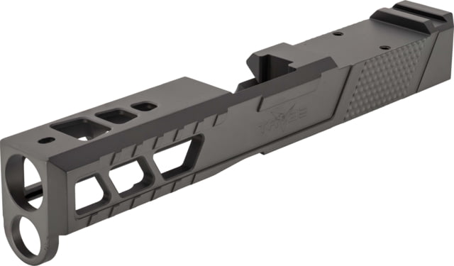 TRYBE Defense Glock 19 9mm Pistol Slide - Version 2 Gen 4 RMR Cut Sniper Gray No Base Plate Included