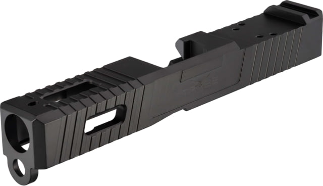 TRYBE Defense Glock 19 Pistol Slide Glock 19 Gen 3 RMR Cut Black No Base Plate Included - Trybe Defense