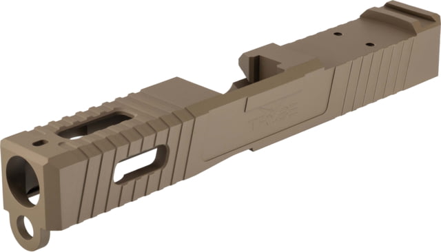 TRYBE Defense Glock 19 Pistol Slide Glock 19 Gen 3 Venom Cut FDE Cerakote No Base Plate Included - Trybe Defense