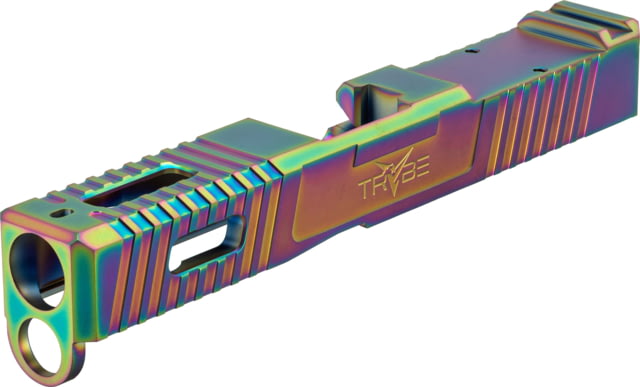 TRYBE Defense Glock 19 Pistol Slide - Version 1 Gen 4 RMR Cut Chameleon No Base Plate Included - Trybe Defense
