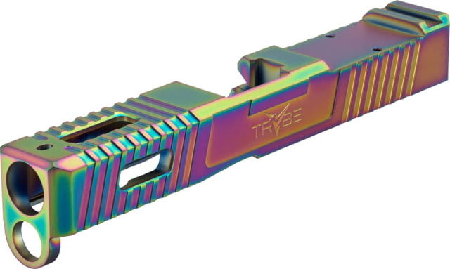 TRYBE Defense Glock 19 Pistol Slide - Version 1 Gen 5 RMR Cut Chameleon No Base Plate Included - Trybe Defense