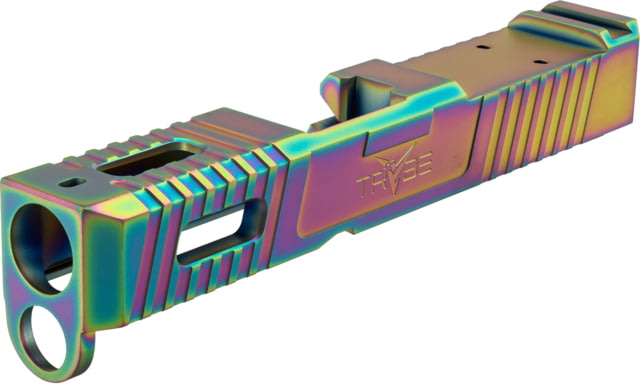 TRYBE Defense Glock 26 9mm Pistol Slide Glock 26 Gen 3/4 DeltaPoint Pro Cut Version 1 Cerakote Chameleon - TRYBE Defense