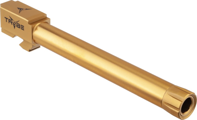 TRYBE Defense Grade Threaded Pistol Barrel, 1/2 x 28 Thread, Glock 34, Gold TIN in stock best price, deal