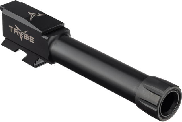 TRYBE Defense Grade Threaded Pistol Barrel Glock 43/43X 1/2 x 28 Thread Black Nitride - Trybe Defense