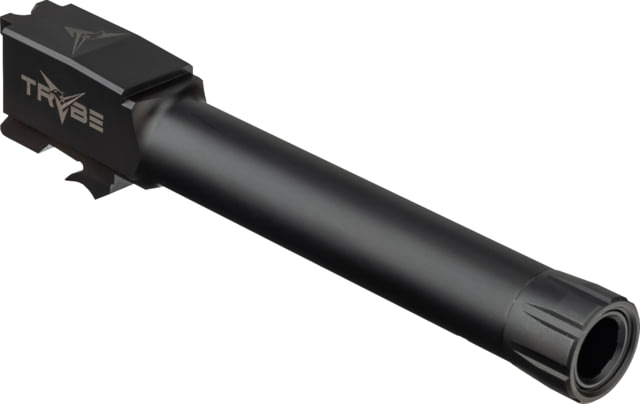 TRYBE Defense Grade Threaded Pistol Barrel S&W M&P 9mm 4.25in 2.0 1/2 x 28 Thread Black Nitride - Trybe Defense