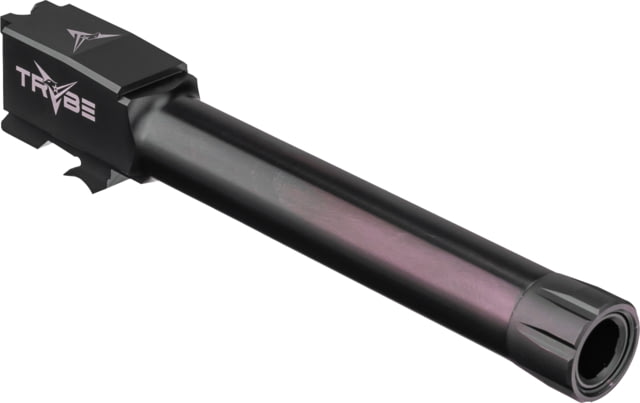 TRYBE Defense Grade Threaded Pistol Barrel S&W M&P 9mm 4.25in 2.0 1/2 x 28 Thread Titanium DLC - Trybe Defense