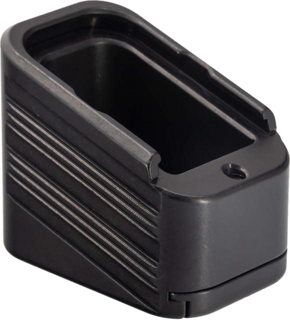 EDEMO TRYBE Defense Magazine Extension Base Pad Glock 17/17L/19X/22/34/45 9mm/.40 S&W 4/5-Round Black MAGEXTG174/5-BK-5RD EDEMO1 - Trybe Defense