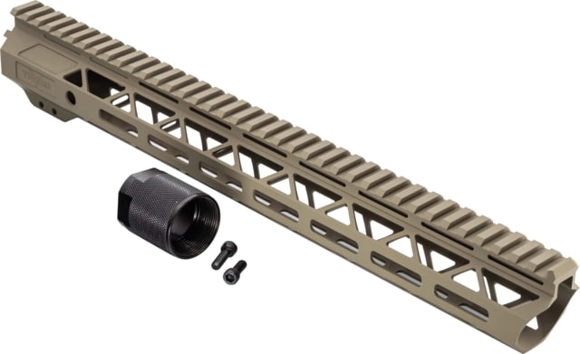 TRYBE Defense Magnite Go Fast Ultra Lightweight Handguard Full Top Rail M-LOK FDE 15in - Trybe Defense