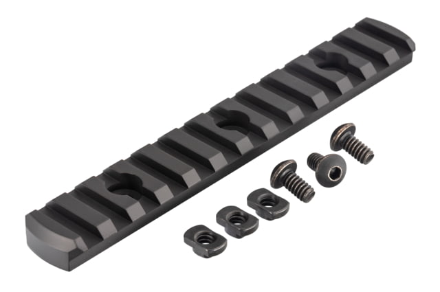 TRYBE Defense Magnite M-Lok Picatinny Rail Section 13 Slots Black - TRYBE Defense