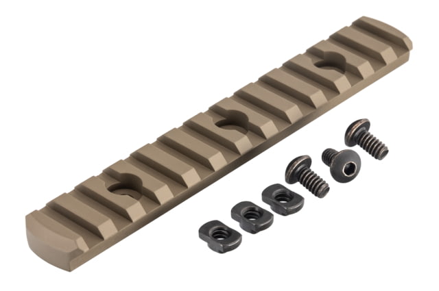 TRYBE Defense Magnite M-Lok Picatinny Rail Section 13 Slots FDE - TRYBE Defense