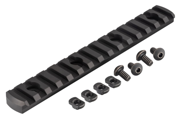 TRYBE Defense Magnite M-Lok Picatinny Rail Section 15 Slots Black - TRYBE Defense