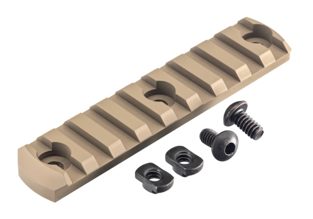 TRYBE Defense Magnite M-Lok Picatinny Rail Section 9 Slots FDE - Trybe Defense