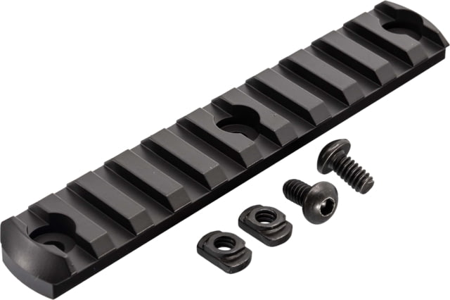 TRYBE Defense Magnite M-Lok Picatinny Rail Section with Lugs - 11 Slots Black - TRYBE Defense