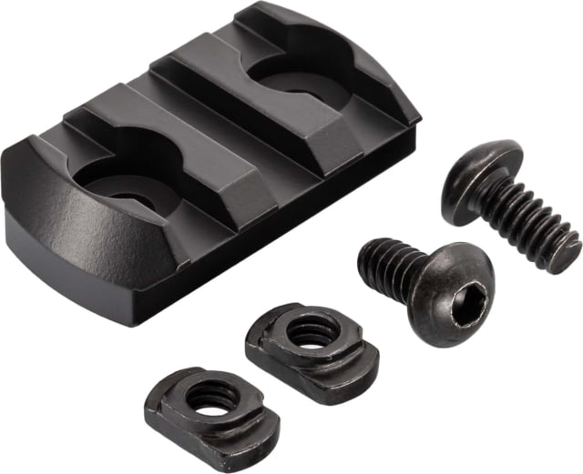 TRYBE Defense Magnite M-Lok Picatinny Rail Section with Lugs - 3 Slots Black - TRYBE Defense