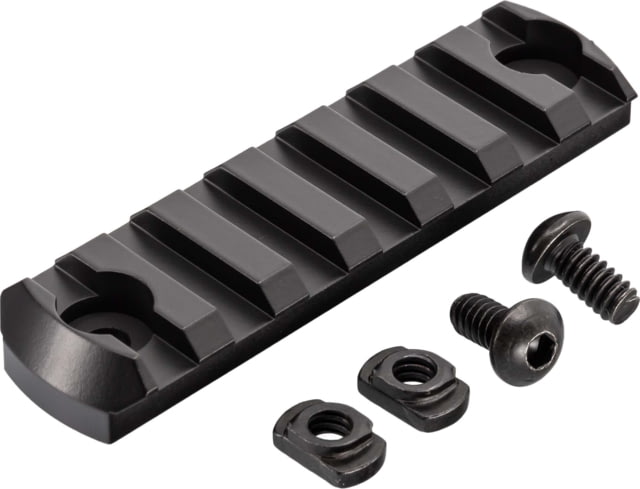 TRYBE Defense Magnite M-Lok Picatinny Rail Section with Lugs - 7 Slots Black - TRYBE Defense