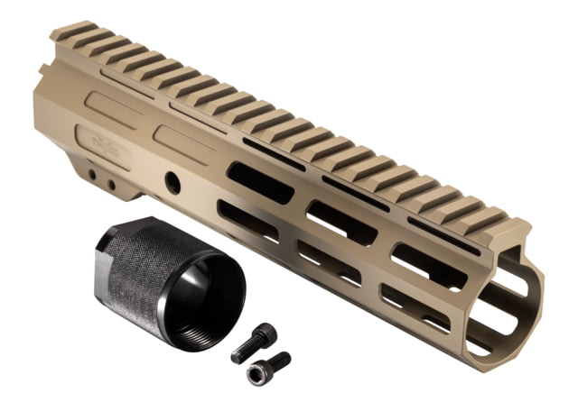 USED TRYBE Defense Magnite Ultra Function Lightweight Handguard Full Top Rail M-LOK FDE 9in MGHDG-V1-9FR-FDE - Trybe Defense