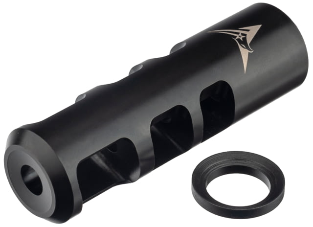 EDEMO TRYBE Defense Muzzle Brake .223/5.56 1/2x28 Black TRBDMZBK20-BK EDEMO1 - Trybe Defense