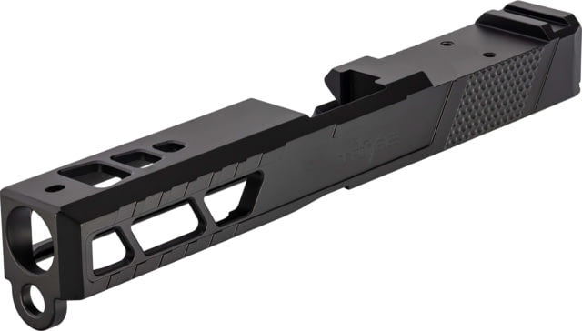 TRYBE Defense Pistol Slide Glock 17 Gen 3 Viper Cut Version 2 Black Cerakote No Base Plate Included - Trybe Defense