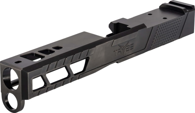 TRYBE Defense Pistol Slide Glock 17 Gen 4 Venom Cut Version 2 Black Cerakote No Base Plate Included - Trybe Defense