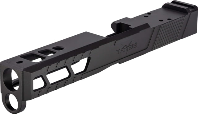 TRYBE Defense Pistol Slide Glock 17 Gen 5 RMR Cut Version 2 Black Cerakote No Base Plate Included - Trybe Defense