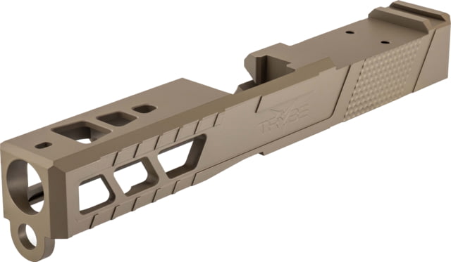 TRYBE Defense Pistol Slide Glock 19 Gen 3 DeltaPoint Pro Cut Version 2 FDE Cerakote No Base Plate Included - Trybe Defense