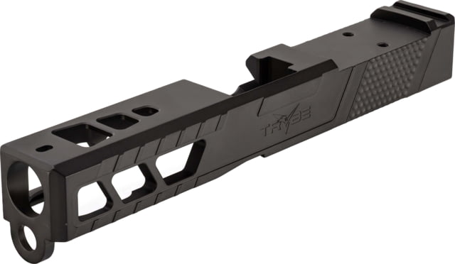TRYBE Defense Pistol Slide Glock 19 Gen 3 Venom Cut Version 2 Black Cerakote No Base Plate Included - Trybe Defense