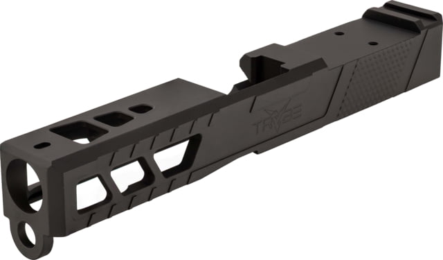 TRYBE Defense Pistol Slide Glock 19 Gen 3 Viper Cut Version 2 Black Cerakote No Base Plate Included - Trybe Defense
