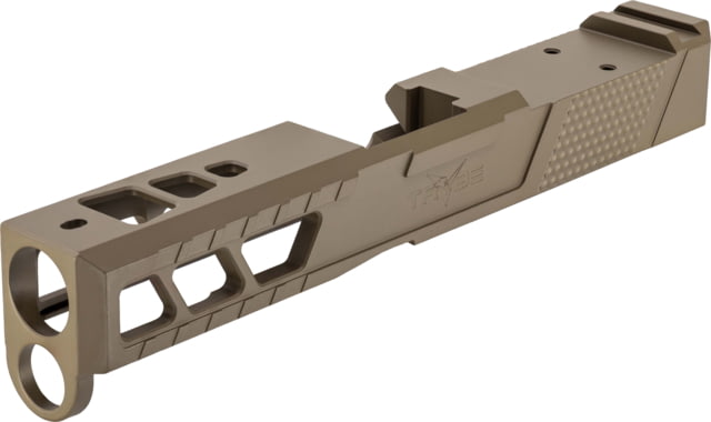 TRYBE Defense Pistol Slide Glock 19 Gen 4 DeltaPoint Pro Cut Version 2 FDE Cerakote No Base Plate Included