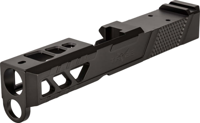 TRYBE Defense Pistol Slide Glock 26 Gen 3/4 DeltaPoint Pro Cut Version 2 Black Cerakote No Base Plate Included - Trybe Defense
