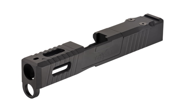 EDEMO TRYBE Defense Pistol Slide Glock 43/43X Version 1 RMSc Cut Cerakote Graphite Black SLDG43XRMSC-BN EDEMO3 - Trybe Defense