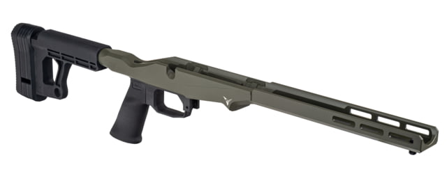 TRYBE Defense R.O.C.S. Rapid Offense Chassis System Ruger American Rifle Short Action OD Green - Trybe Defense
