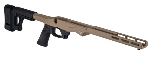 TRYBE Defense R.O.C.S. Rapid Offense Chassis System Savage Model 10 Short Action FDE - Trybe Defense