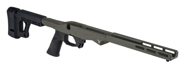 TRYBE Defense R.O.C.S. Rapid Offense Chassis System Savage Model 10 Short Action OD Green - Trybe Defense