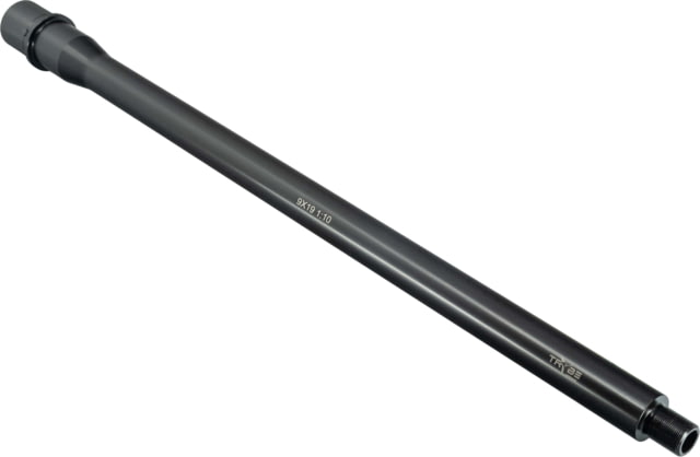 TRYBE Defense Rifle Barrel Threaded AR-15 9mm Luger 16.25 inch Medium Taper Twist 1/2x36 TPI Black Nitride Black - Trybe Defense