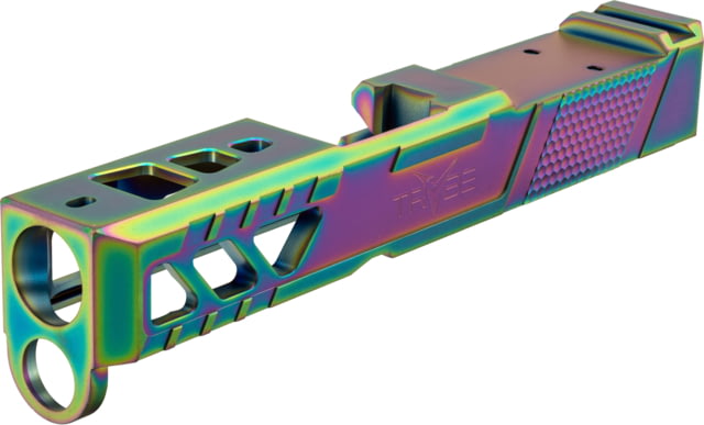 TRYBE Defense Glock 26 Pistol Slide - Version 2 Gen 3/4 DeltaPoint Pro Cut Chameleon No Base Plate Included