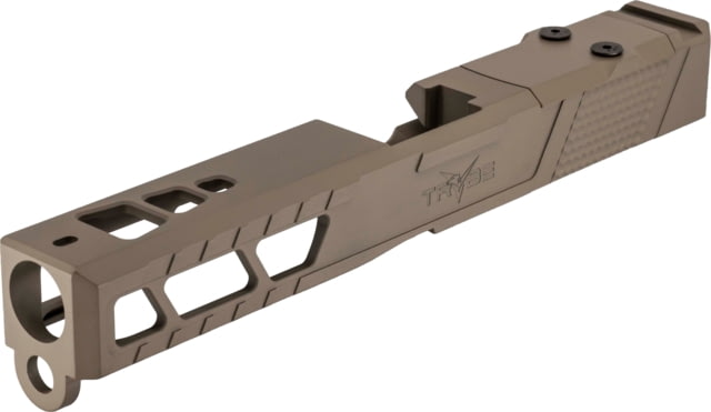 TRYBE Defense Pistol Slide Glock 17 Gen 3 Venom Cut Version 2 FDE Cerakote - Trybe Defense