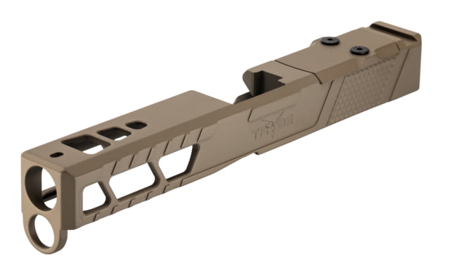 TRYBE Defense Pistol Slide Glock 17 Gen 4 DeltaPoint Pro Cut Version 2 FDE Cerakote