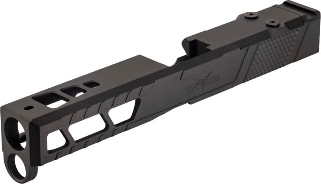USED TRYBE Defense Pistol Slide Glock 17 Gen 5 Venom Cut Version 2 Black Cerakote SLDG17G5VNMV2-BN EDEMO2 Used Condition Fair Installed/Mounted - Trybe Defense
